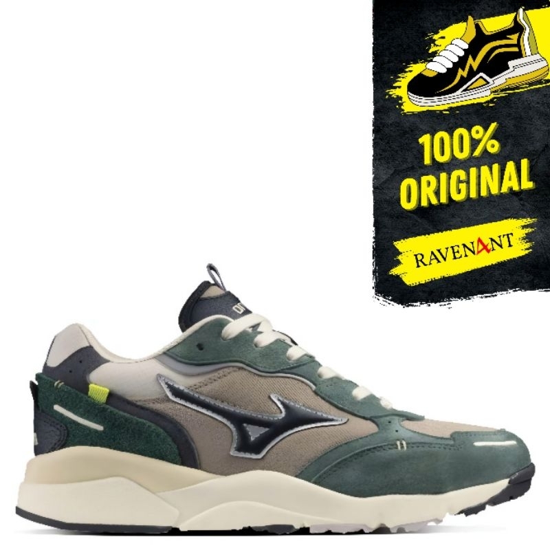 MIZUNO Sky Medal Beta Bistro Green ORIGINAL - Sepatu Sneakers Pria/Wanita