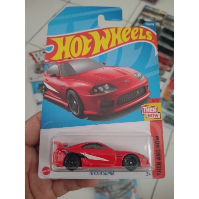 Hot wheels Toyota Supra mk4 merah