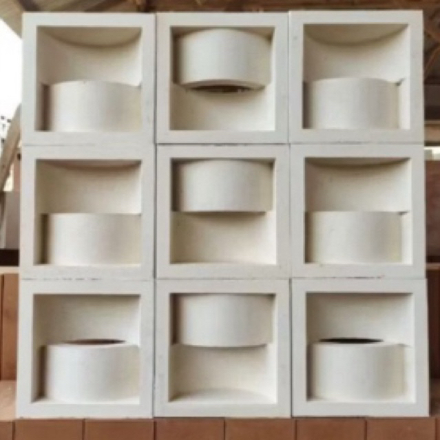 ROSTER MINIMALIS M Lingkar roster lubang angin, fasad estetik, ventilasi udara