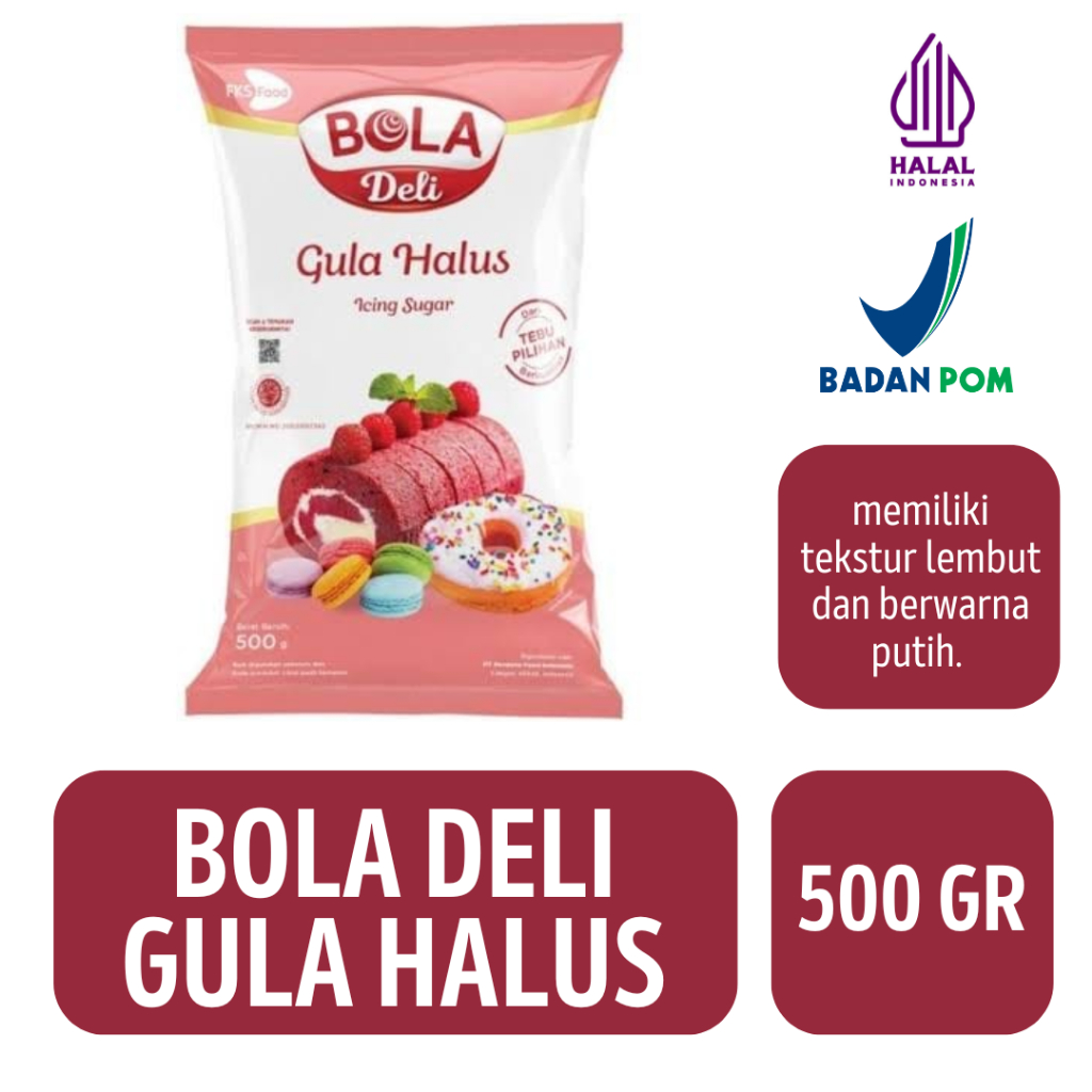 

Bola Deli Gula Halus [500GR]