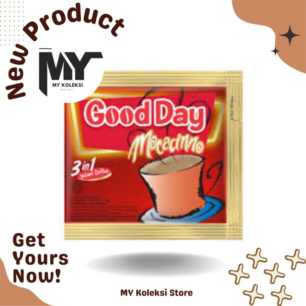 

Kopi Good Day Mocacinno Sachet 20 Gram MY Retail