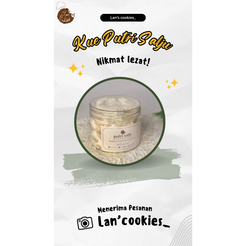 

Putri Salju Special (300ml) | kue lebaran | kue kering
