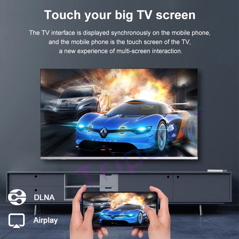 TERBARU TRIPSKY M96MINI-VOICE VERSION ANDROID TV BOX RAM 2GB ROM 16GB ANDROID TV 13 OS STB BLUETOOTH