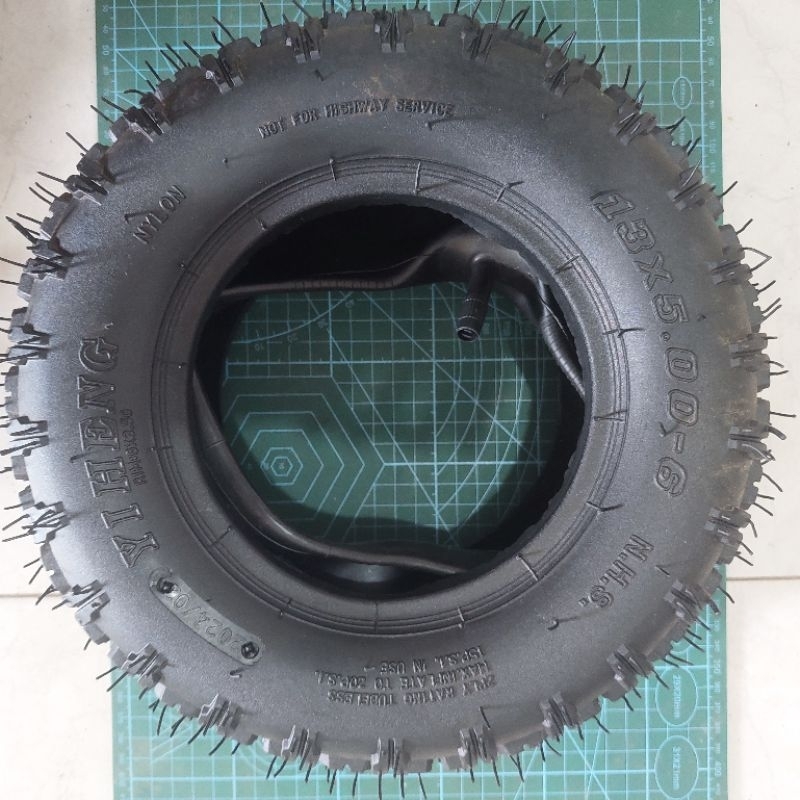 ban mini atv 13x5.00-6 ring 6 belakang luar dalam