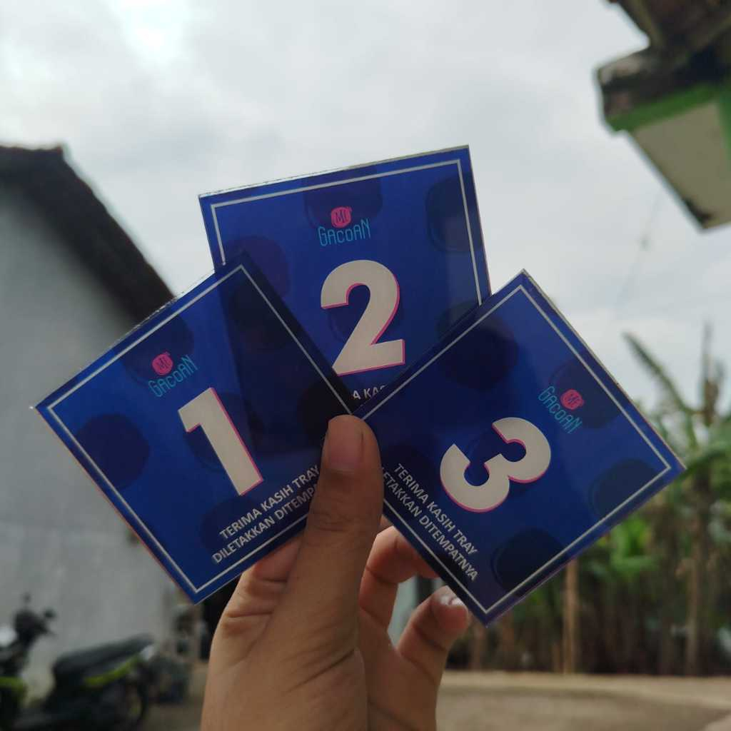 

PAPAN AKRILIK, NOMOR URUT - ANTRIAN, CUSTOM, TULISAN AKRILIK FREE DESAIN ( A 269 )