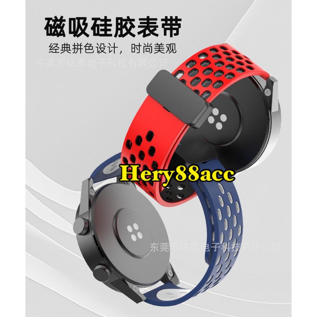 Strap Sport Tali Magnetic Buckle Smartwatch Huawei Honor Magic Watch 2 ES Pro GT1 GT2 GT3 GT 1 2 3 4