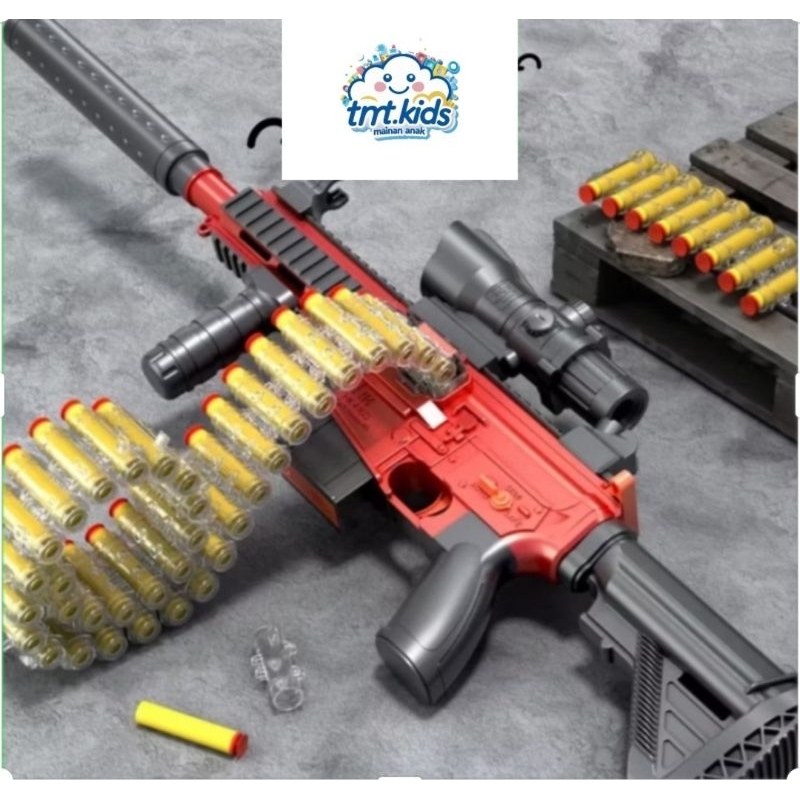 Tmtkids - Mainan Tembakan Anak - Tembakan Spons Peluru Lunak - Pistol Nerf Mainan Anak - Tembakan Ma