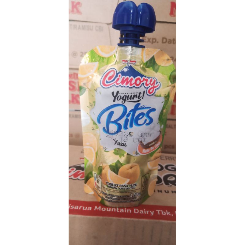 

PROMO Cimory Yogurt BITES 120 gr Ed April 2025