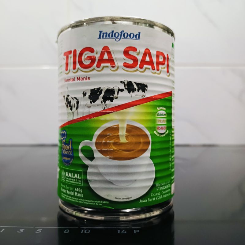 

Tiga Sapi Susu kental Manis Kremer 490gr