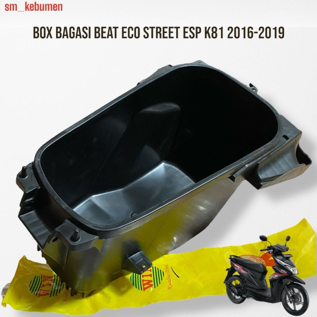 Box Bagasi box jok motor Honda beat esp street eco 2016-2019 K81