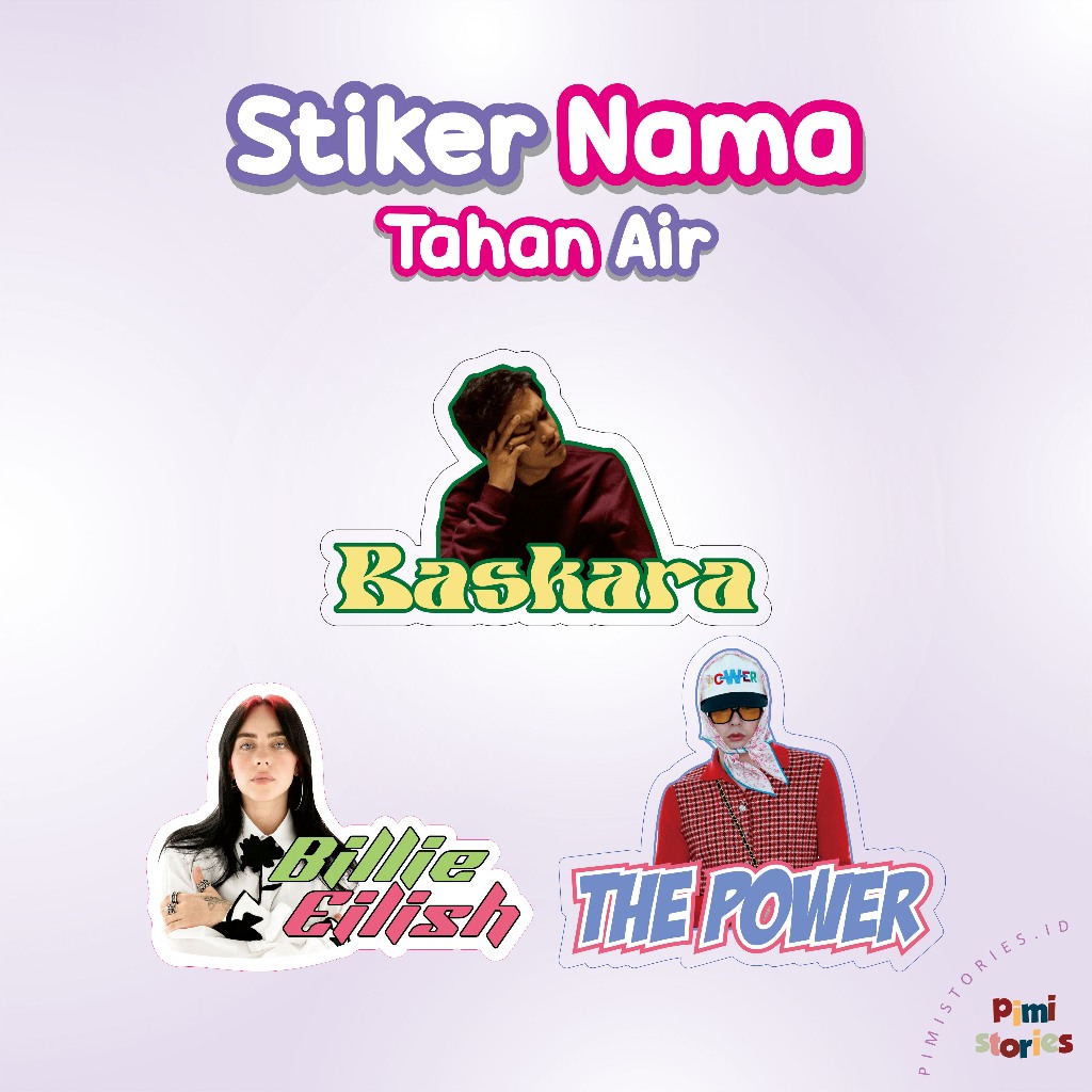 

STIKER NAMA CUSTOM FOTO ⚫ STIKER SKENA ⚫ STIKER FOTO SENDIRI