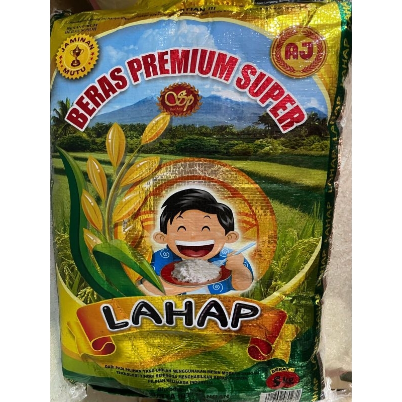 

Beras Premium Lahap Anak 5 kg/ 10 kg