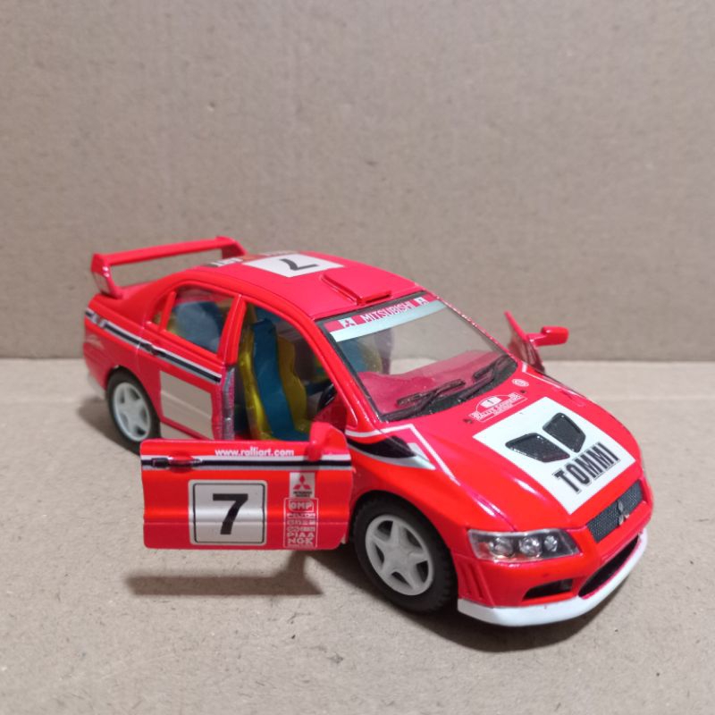 bekas custom 1:36 kinsmart mitsubishi lancer