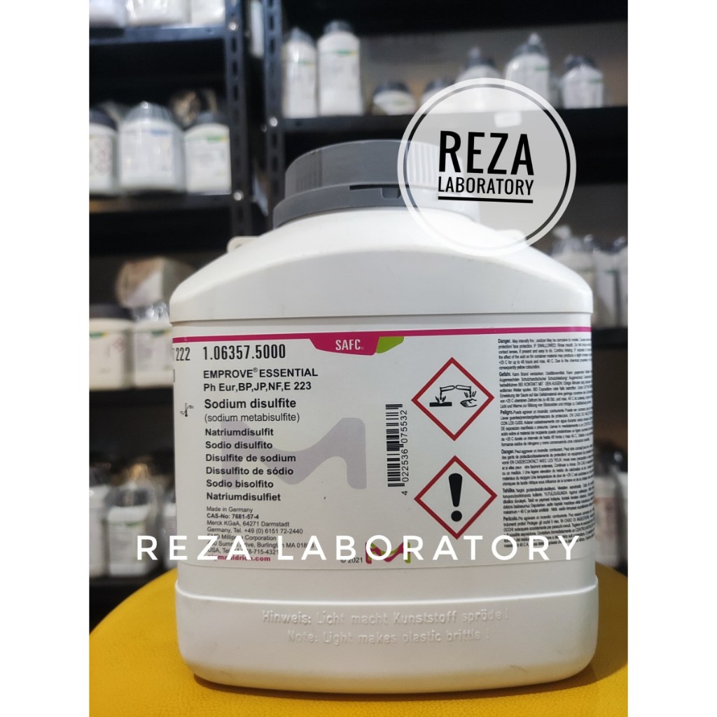 SODIUM DISULFITE (SODIUM METABISULFITE) / Na2S2O5 MERCK 106357 ECER 25GRAM