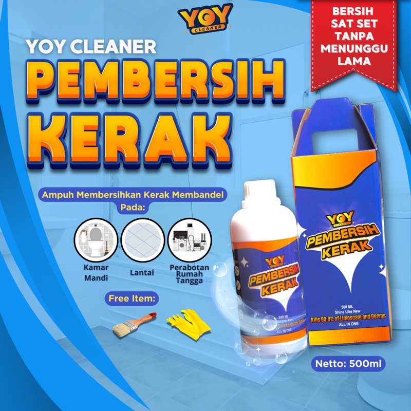 YOY CLEANER Pembersih Kerak Kamar Mandi Super Ampuh