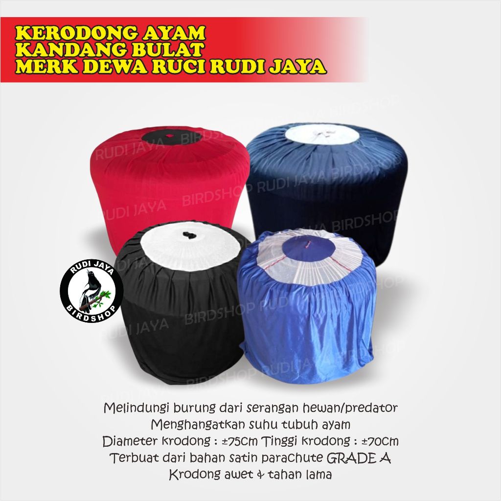 KRODONG AYAM BULAT EKONOMIS KERODONG KANDANG AYAM BULAT SELIMUT COVER KELAMBU KURUNGAN AYAM JAGO