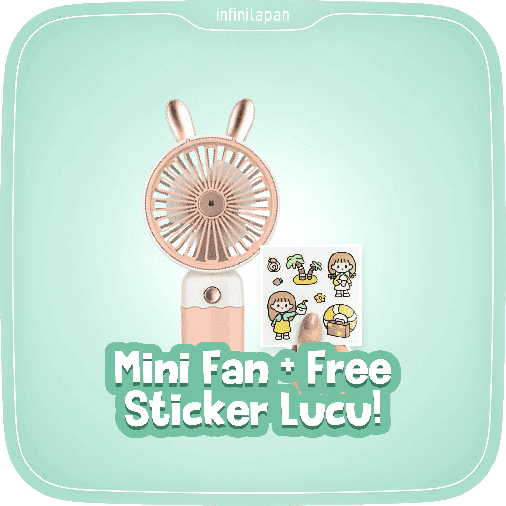 Kipas Angin Portable+Dudukan Hp Dan Terdapat Fungsi Aromaterapi Pada Bagian Tengah Kipas | Kipas Ang