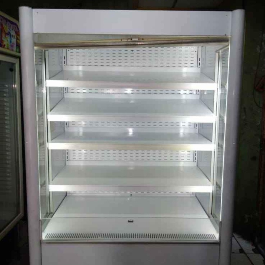 OPEN CHILLER 120 CM MEREK SANDEN BEKAS