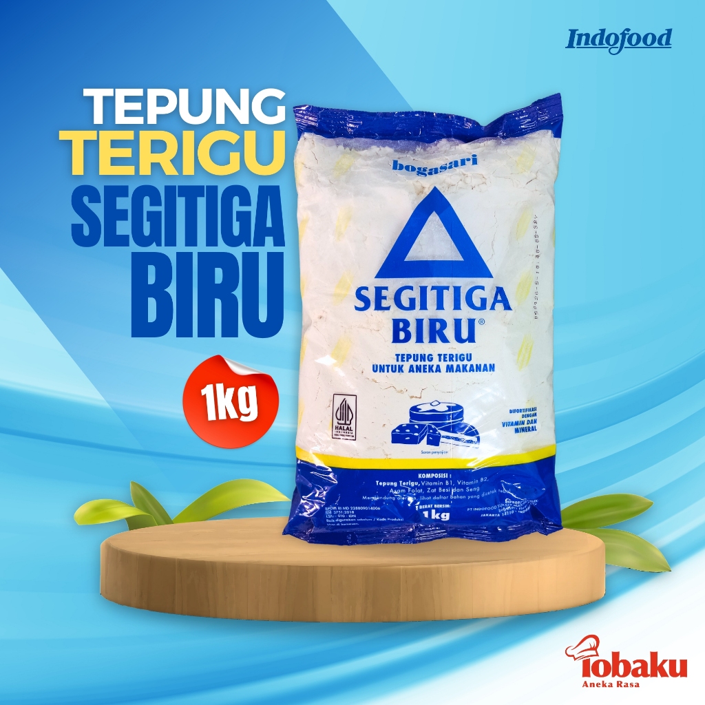 

SEGITIGA BIRU Tepung Terigu 1kg _
