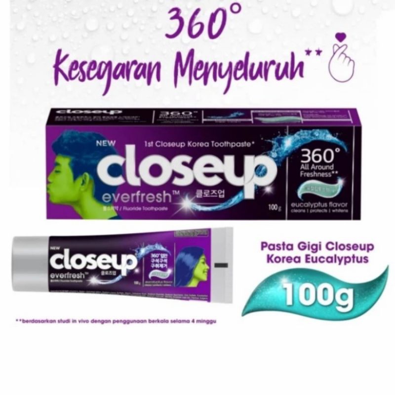 Close Up Pasta Gigi Korea Everfrest - Eucalyptus 100g