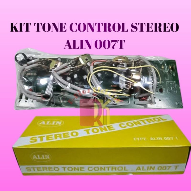 KIT TONE CONTROL STEREO ALIN 007T