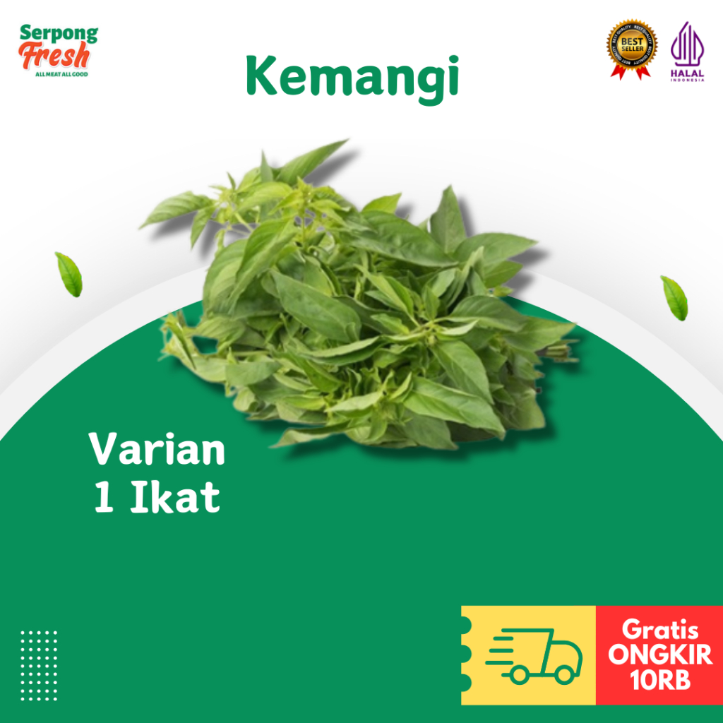 

Kemangi Daun Kemangi Lalap per ikat FRESH Sayuran Segar
