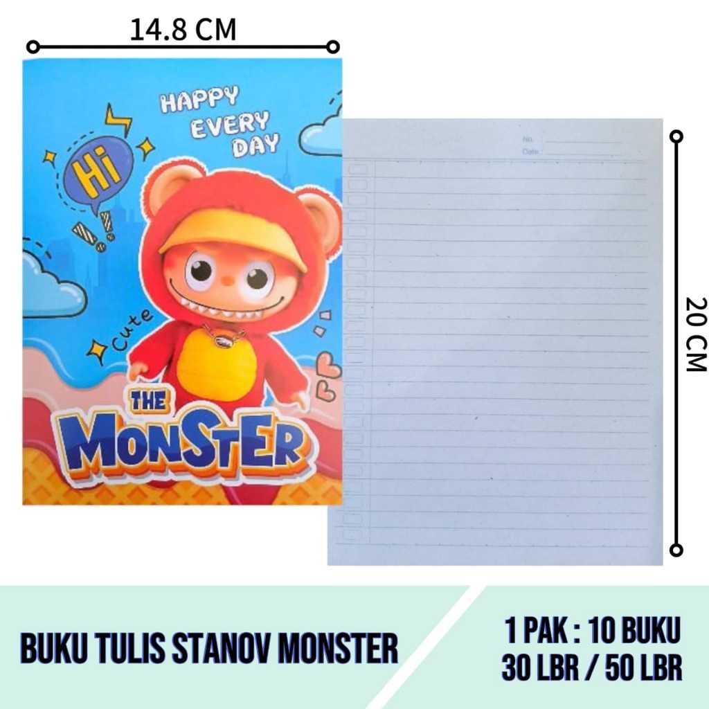 

Buku Tulis Isi 50 Lembar - Murah