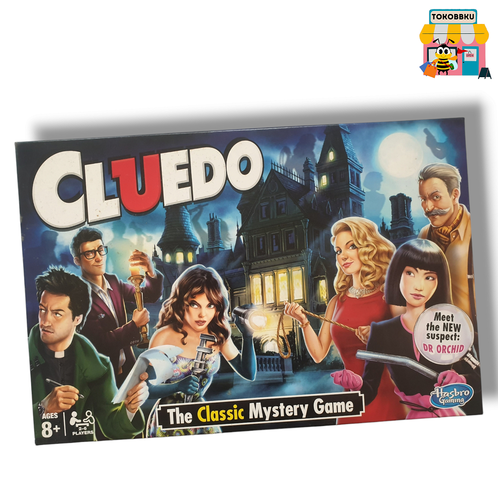 HasbroClueBoardGamePrelovedClassicMysteryGameHobbyMainan