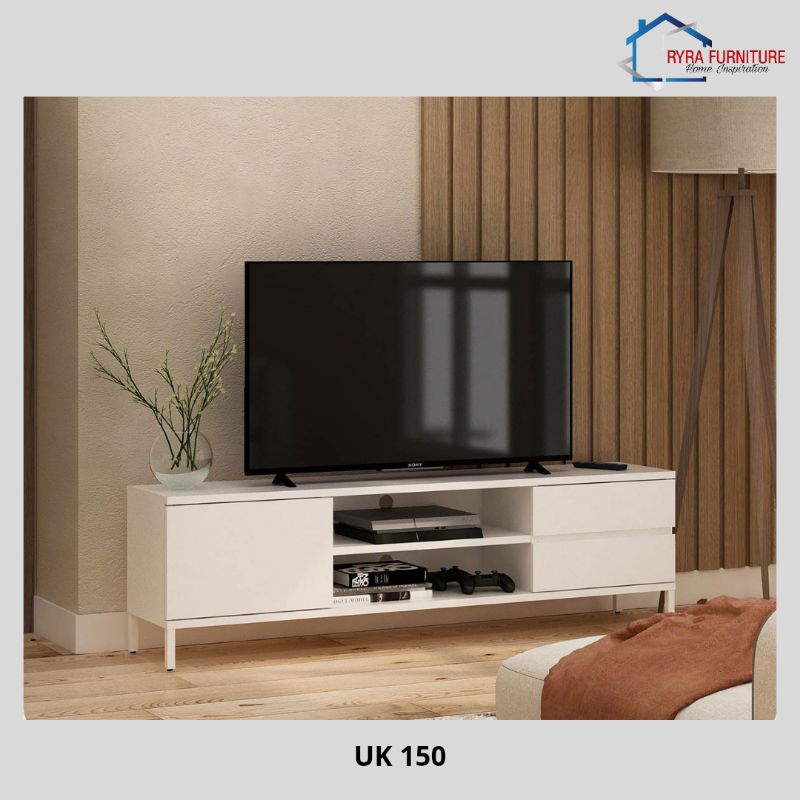 PIRA - LARSON MTV120 MEJA TV BESI / RAK TV BESI ANTI RAYAP / LEMARI TV BESI MODERN MINIMALIS