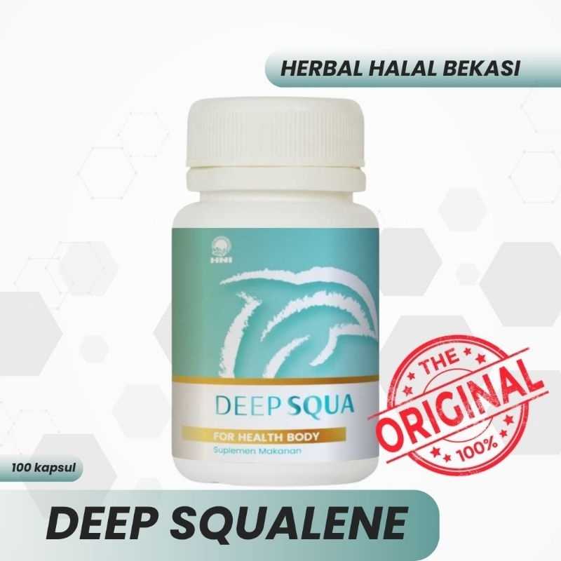 DEEP SQUALENE HNI Deep squa hni minyak ikan hni minyak ikan berkualitas minyak ikan hiu botol Sumber