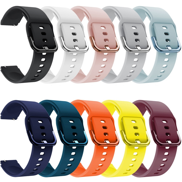 Strap Tali jam tangan For Huawei Watch 4/GT 5 4 3 2 Pro 46mm silicone karet 22mm Watchband for Huawe