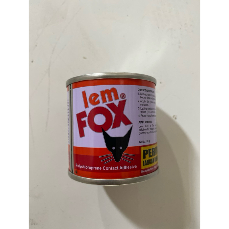 

Lem Fox kaleng kecil 70 g