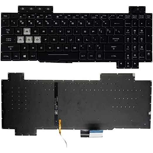 KEYBOARD kibord ASS TUF GAMING FX505 FX505D RGB  FX504 FX504GD FX504GE FX504GM