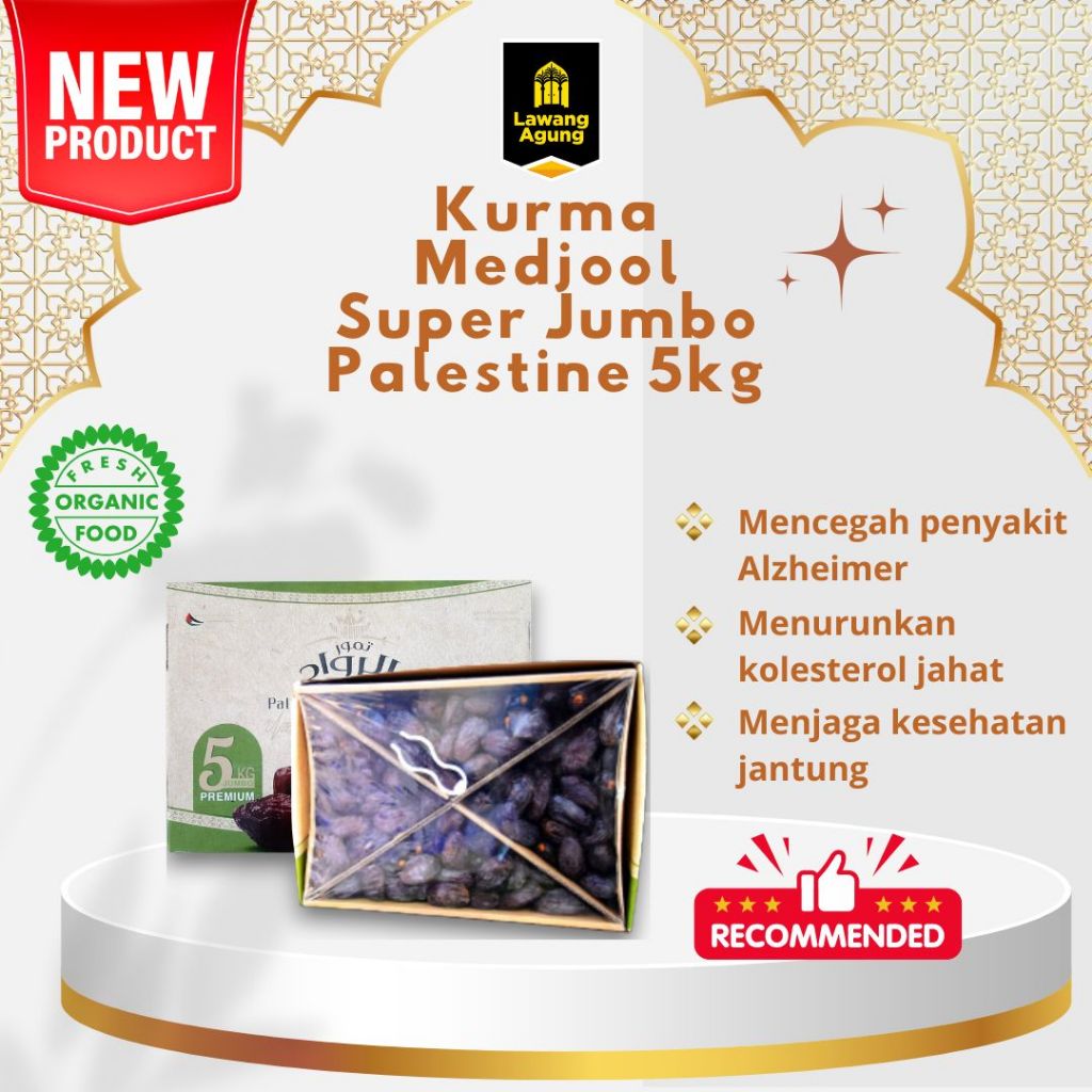 

KURMA MEDJOL SUPER JUMBO PALESTINE 5KG