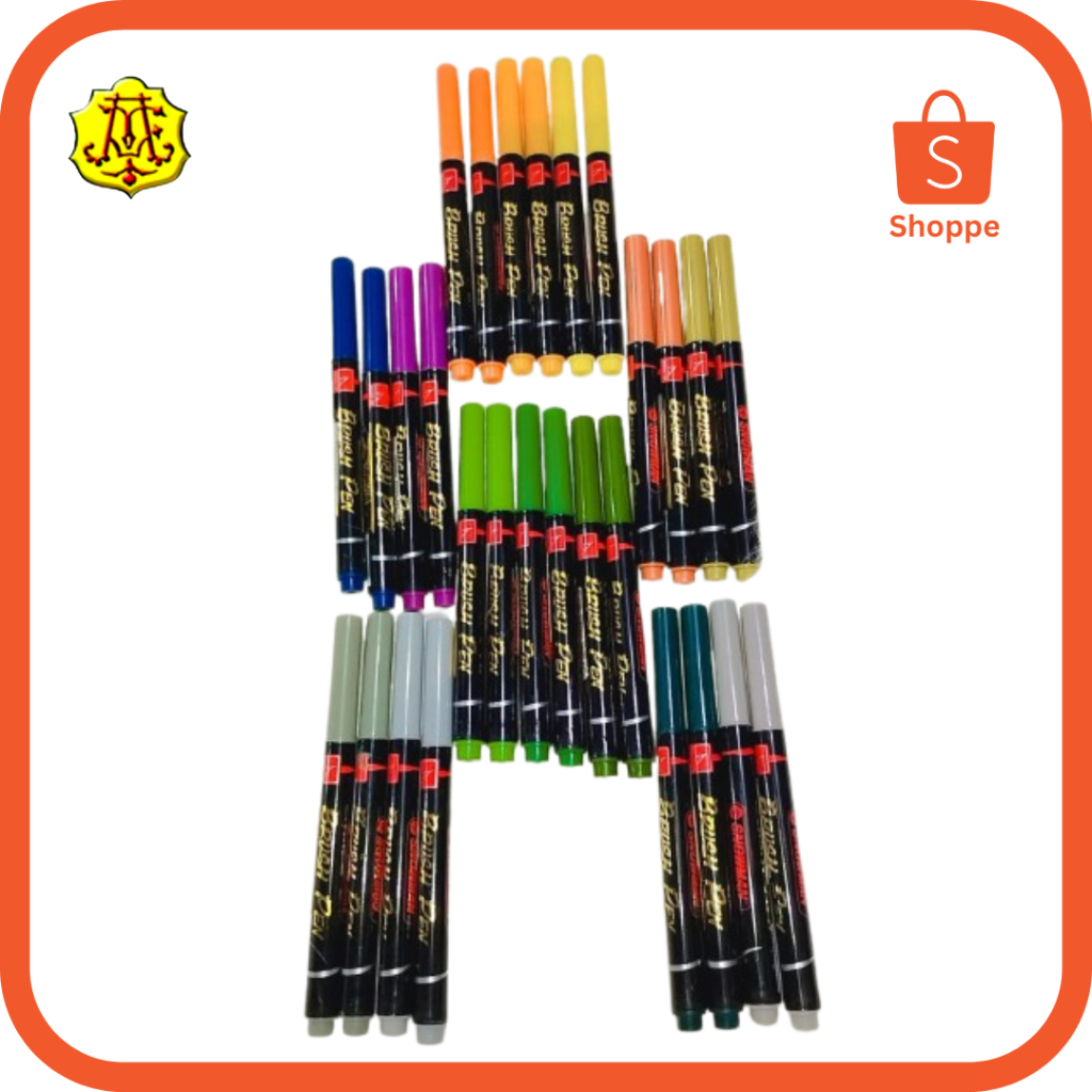 

Spidol BRUSH PEN SNOWMAN BM-1/SPIDOL KUAS WARNA/KALIGRAFI/CUCI GUDANG SPIDOL!!!