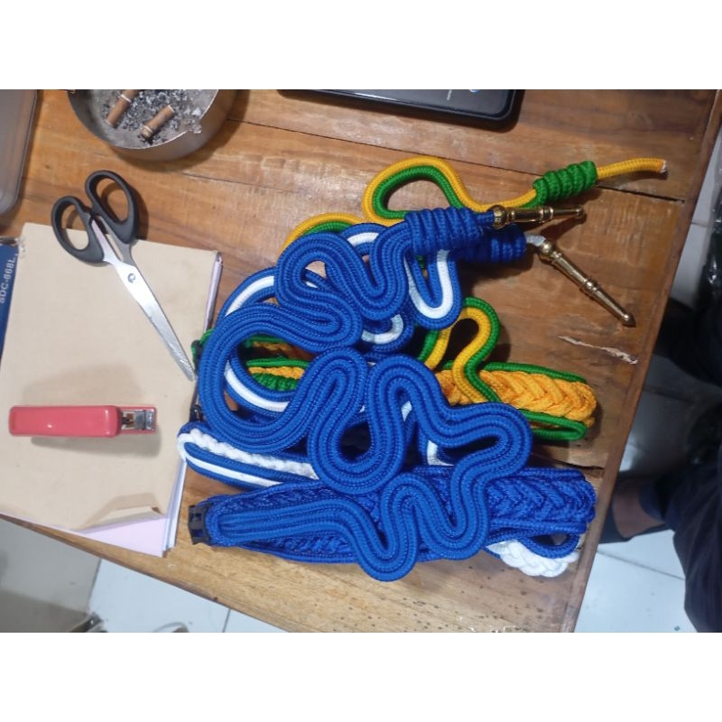 talikur komando sekolah, Taruna dan Taruni untuk seragam PDH warna biru polos bisa custome