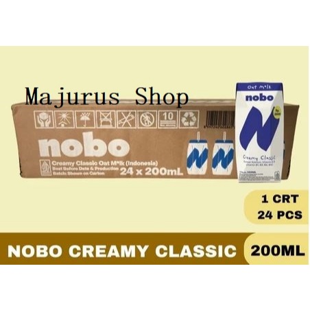 

Susu Oatside Nobo Creamy Classic / Oat Milk / Oat Drink (200ml-24Pcs)
