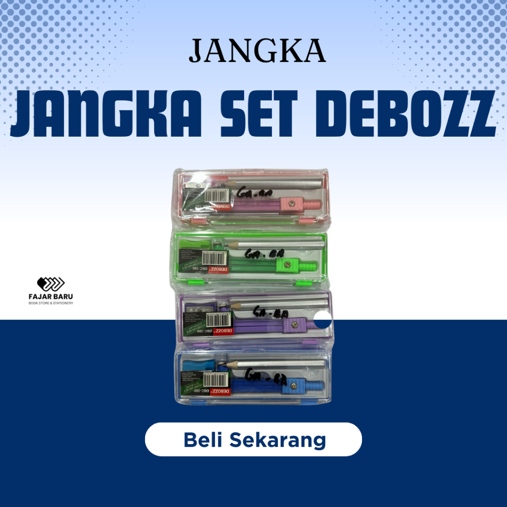 

[ SET ] JANGKA SET KECIL DEBOZZ DCB-300 / COMPASS SET