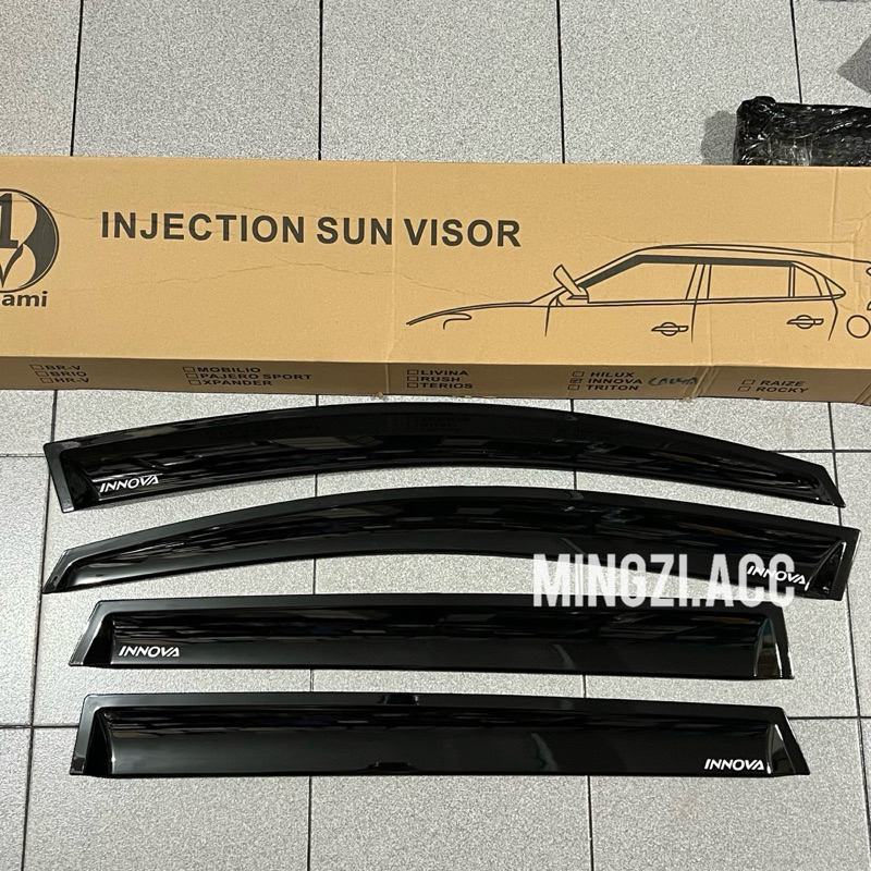 INNOVA 2004 2006 2008 2010 2012 2014 2016 2018 2020 2022 2024 TALANG AIR SIDE VISOR SUN JENDELA MOBI