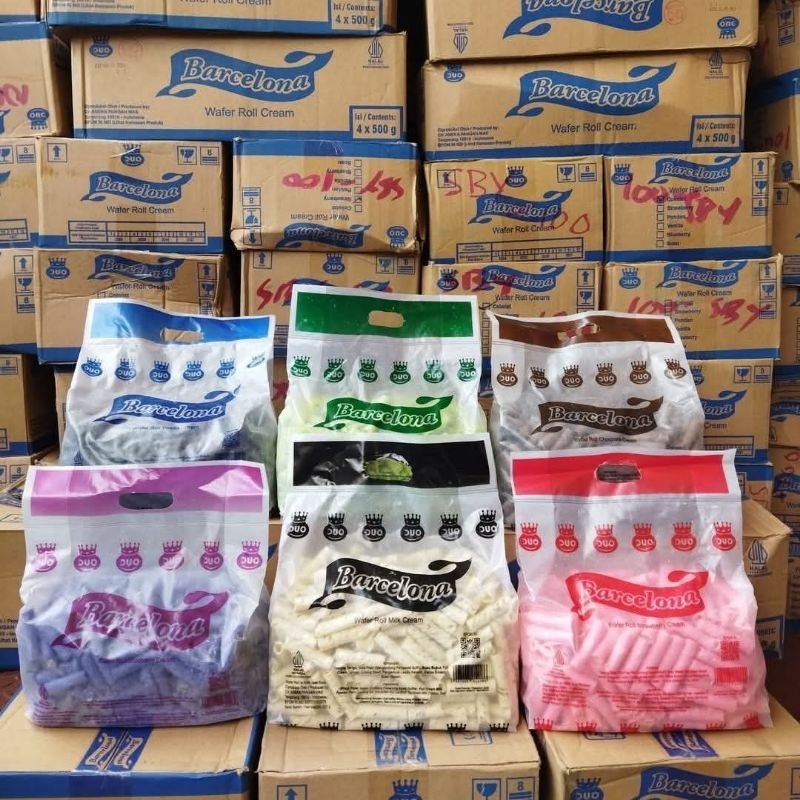 

BARCELONA WAFER STICK 500GRAM