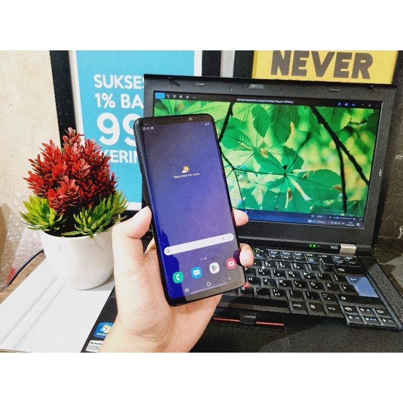 SAMSUNG S9 PLUS RAM 6/128GB DUALSIM ORIGINAL SIAP PAKAI