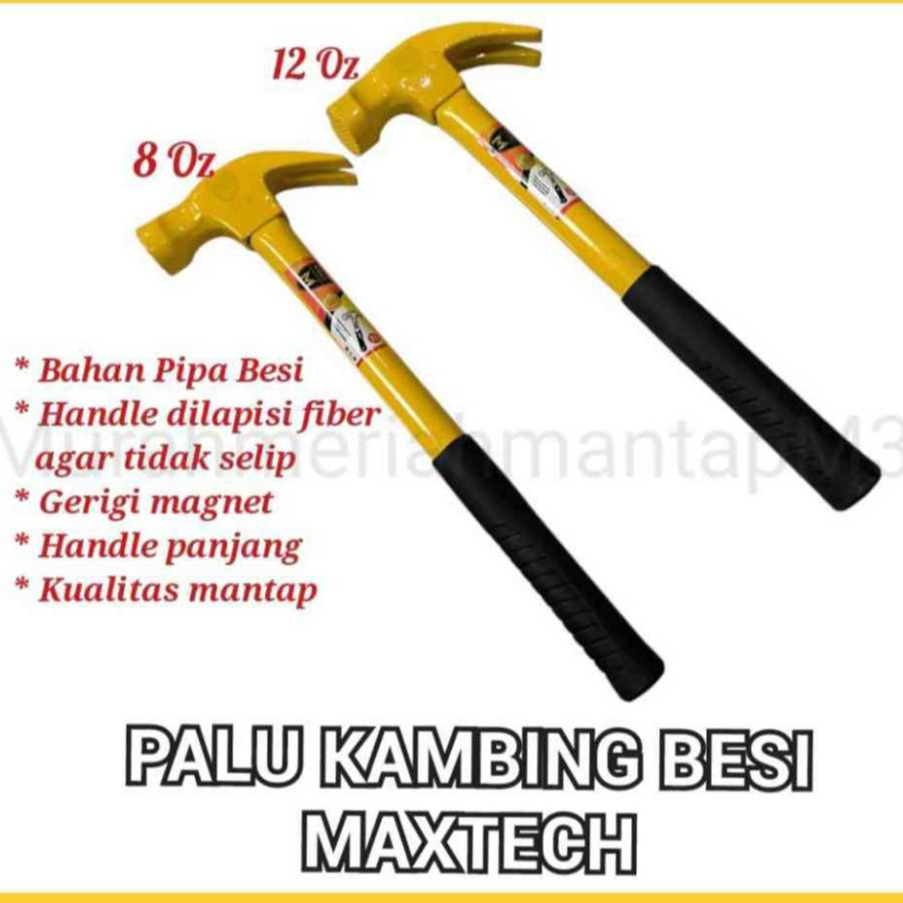 PALU KAMBING BESI MAXTECH / MARTIL TANDUK / HAMMER
