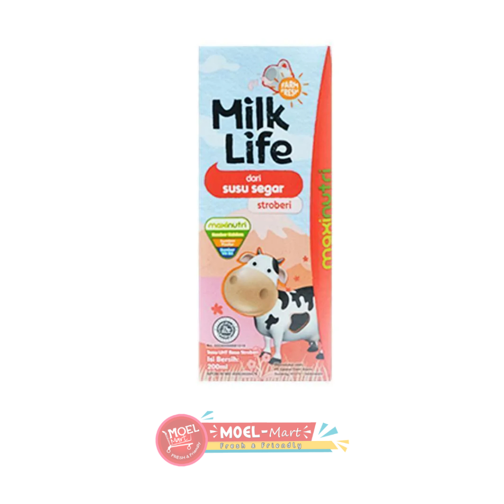 

MILK LIFE UHT STRAWBERRY TEENS 200ML