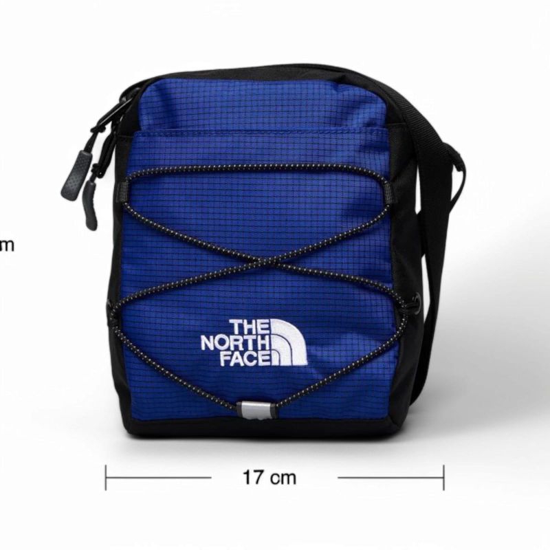 Tas selempang Jester Hitam dan biru - The North Face 100%Original