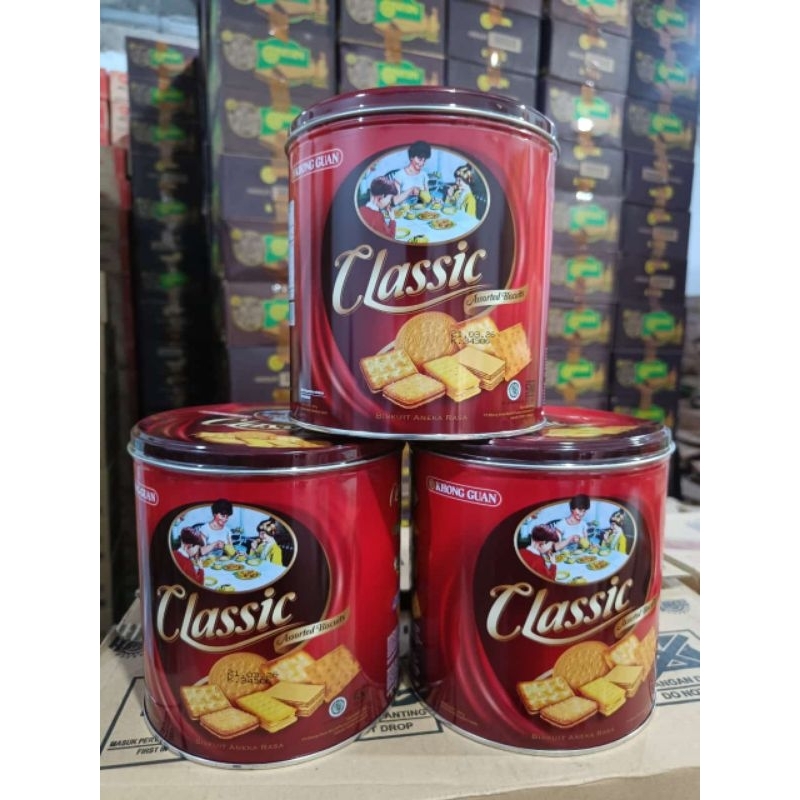 

Khong Guan Classic Kaleng 350gr dan 600gr