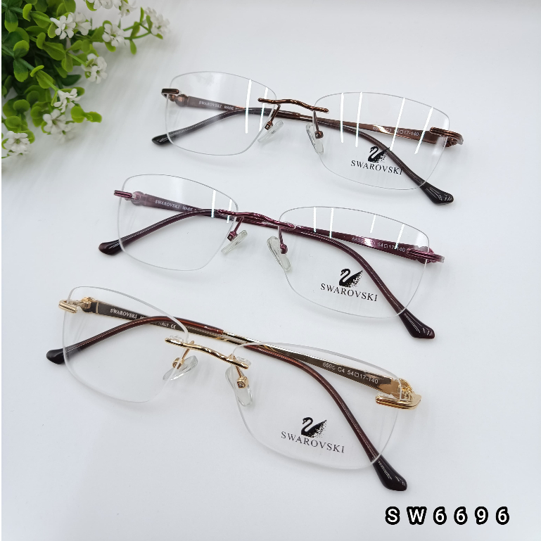 Rumah Optik - Frameless kacamata Cewe kacamata minus baca jalan progresif