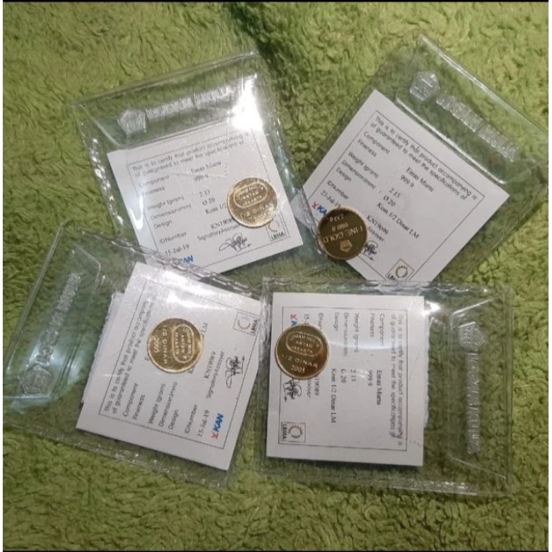 Logam Mulia ½ Dinar Antam FG