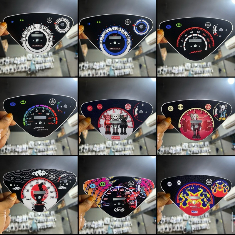 papan speedo mio custom speedometer mio papan speedo mio