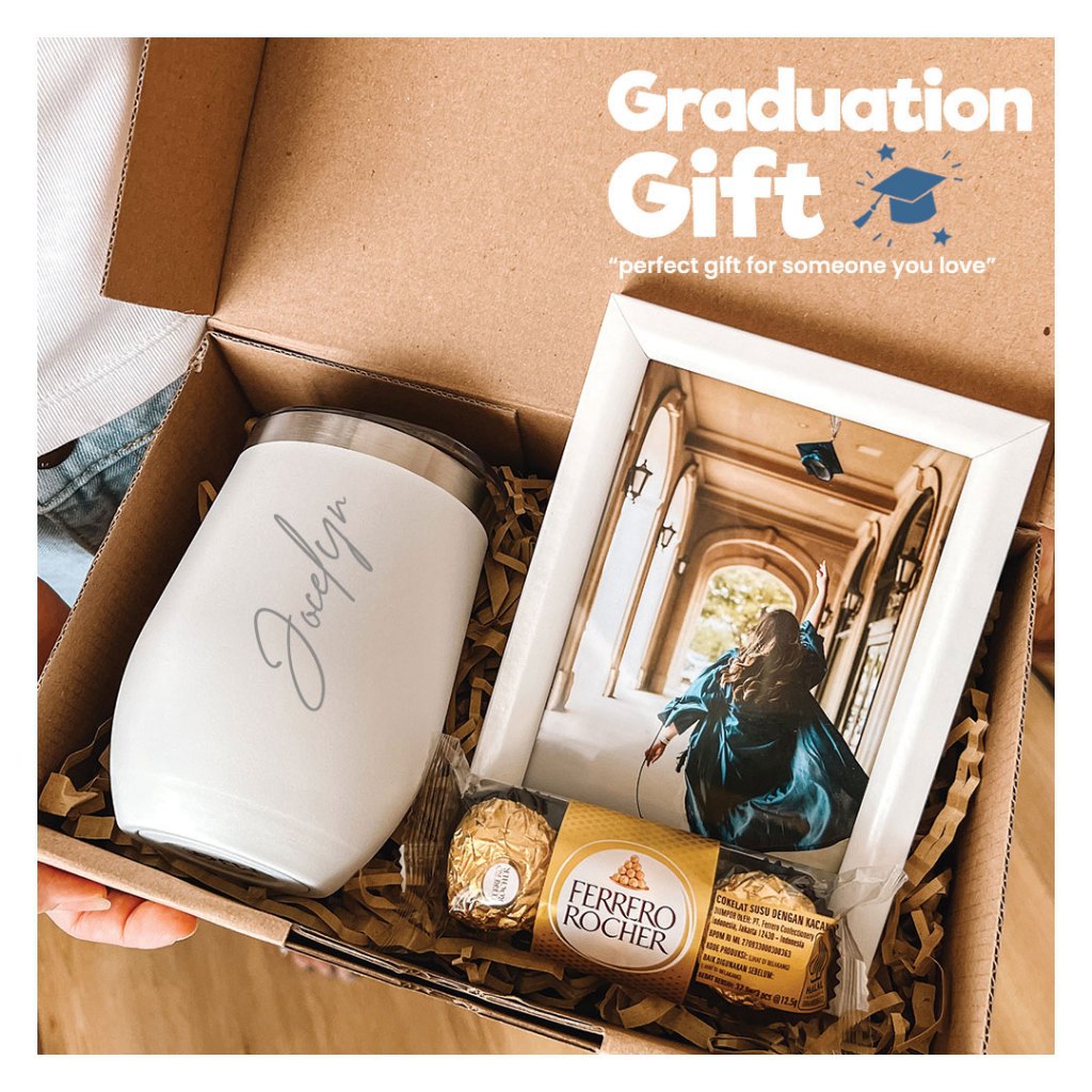 Kado Wisuda Mug Egg dan Hadiah Custom Gift Pacar Cewek Cowok Graduation Hampers Hadiah Wisuda
