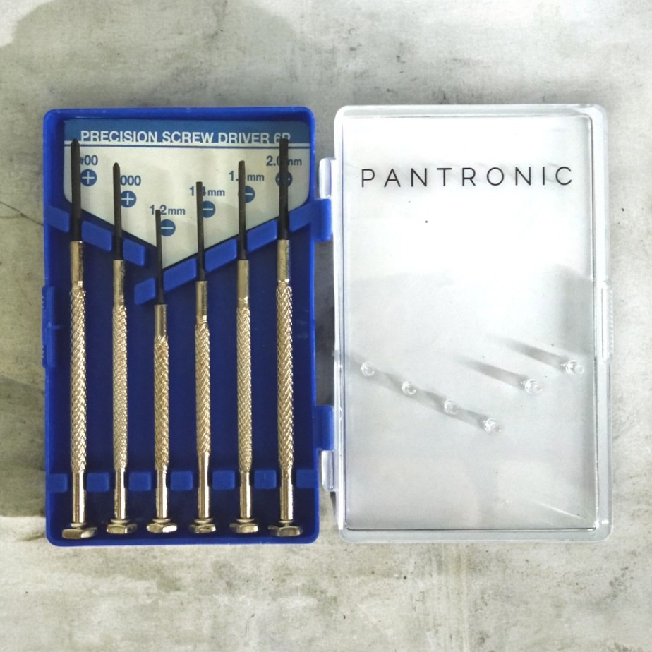 Pantronic Obeng Set Lengkap HP Alat Reparasi HP Jam Tangan Kacamata PT3369